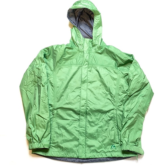 nike rain jacket green